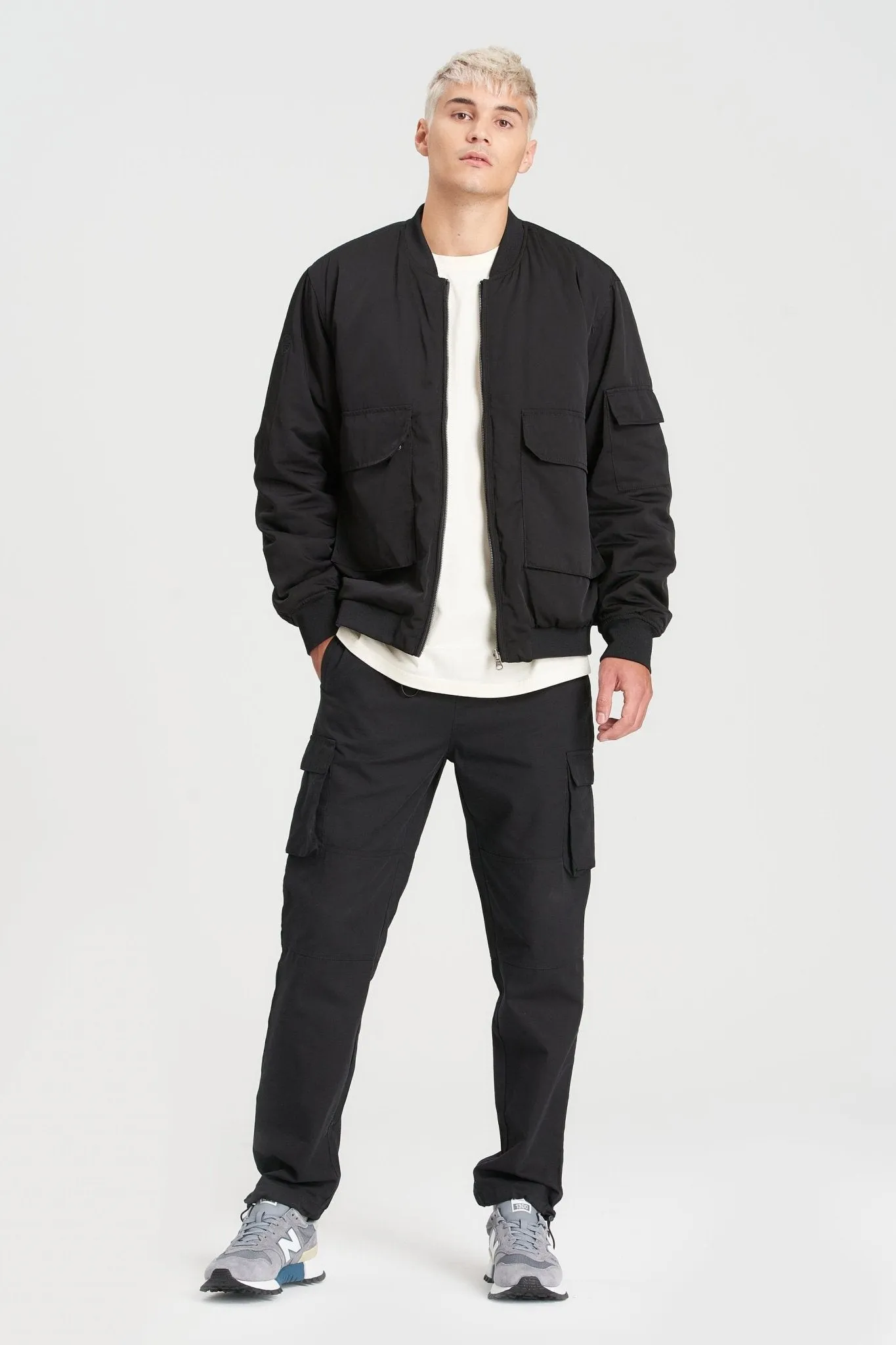 Reversible Bomber Jacket sold by Kuwallatee product image thumbnail 2