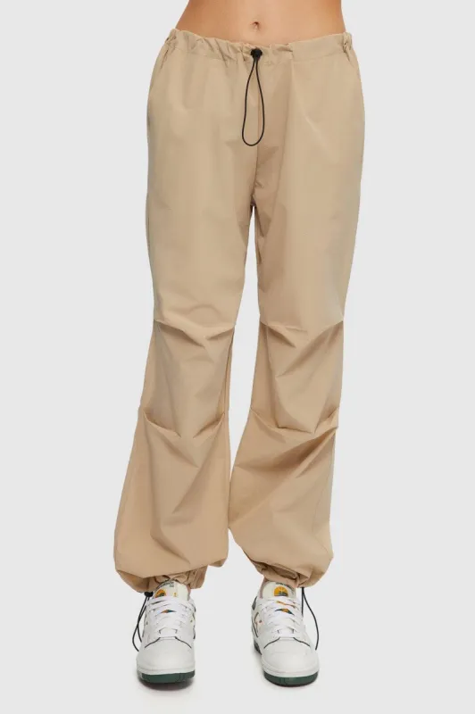 Low Cut Baggy Parachute Pant sold by Kuwallatee