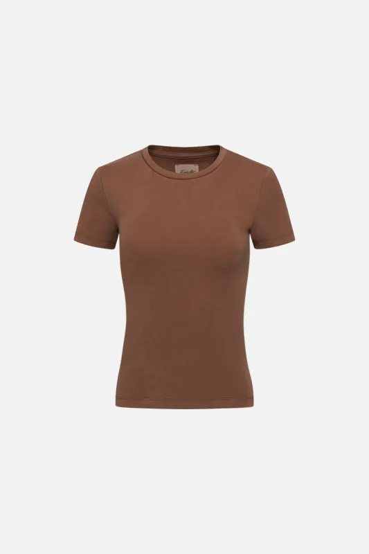 Micro Rib Tee sold by Kuwallatee