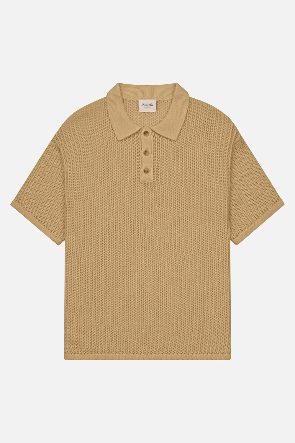 Knitted Polo sold by Kuwallatee