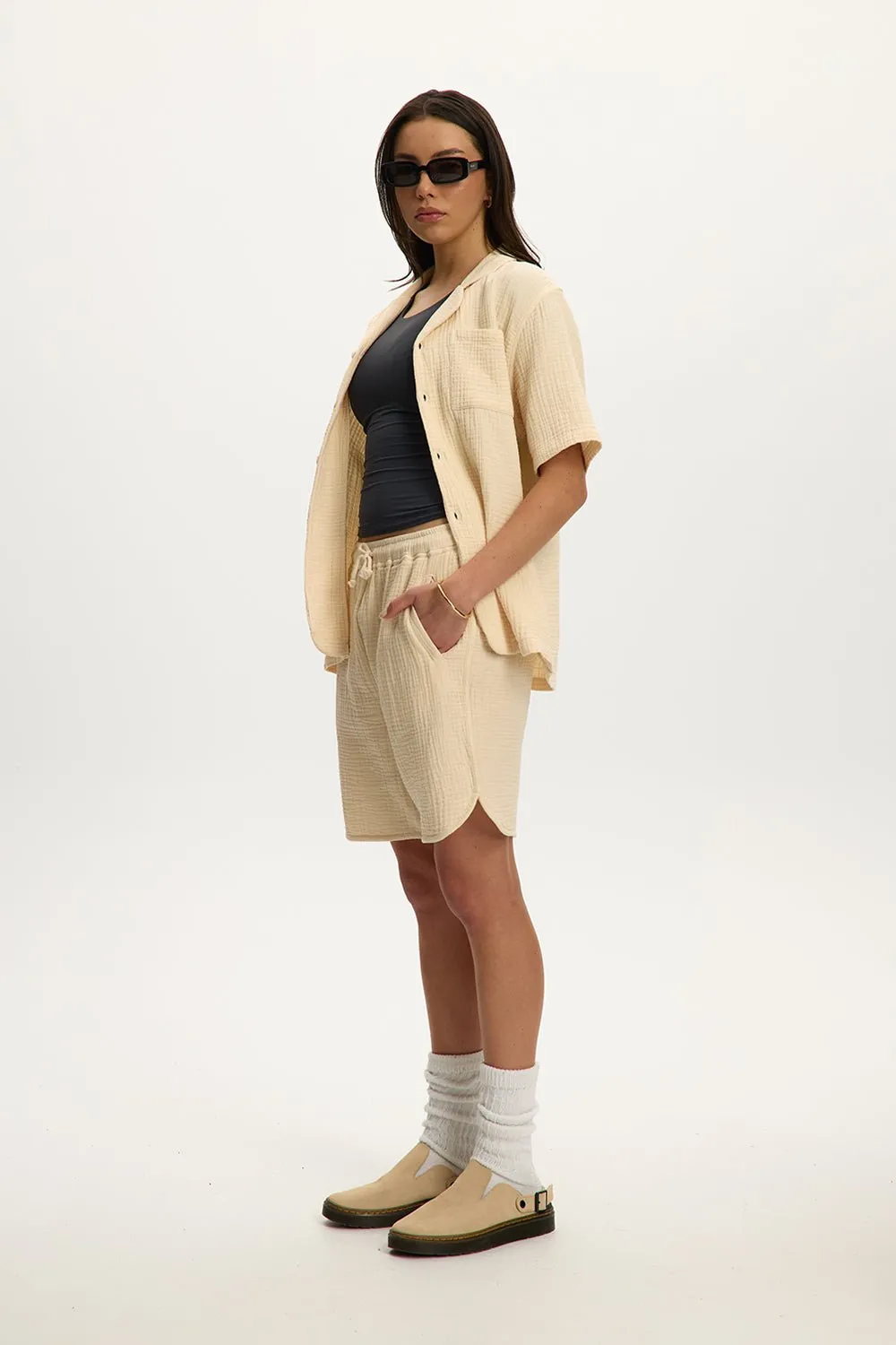 Resort Seersucker Short sold by Kuwallatee