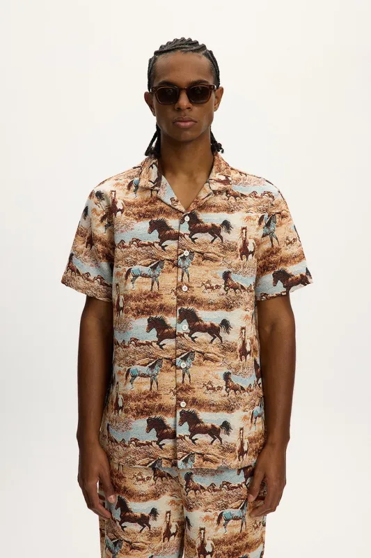 Tapestry Shirt sold by Kuwallatee