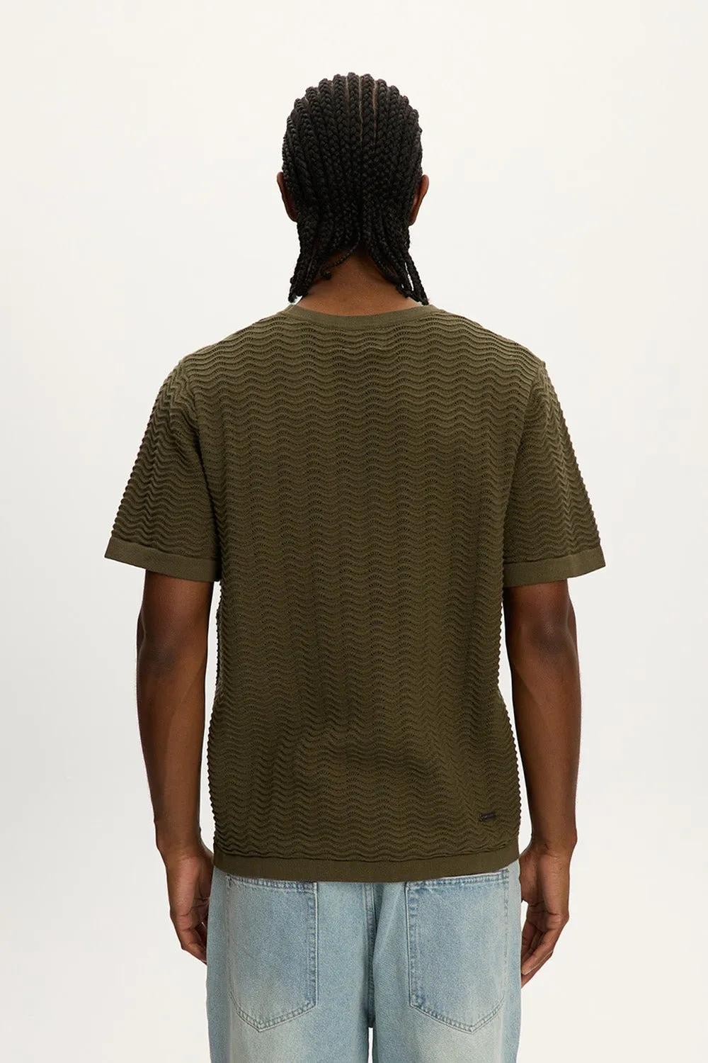 Wave Knit Tee sold by Kuwallatee product image thumbnail 2