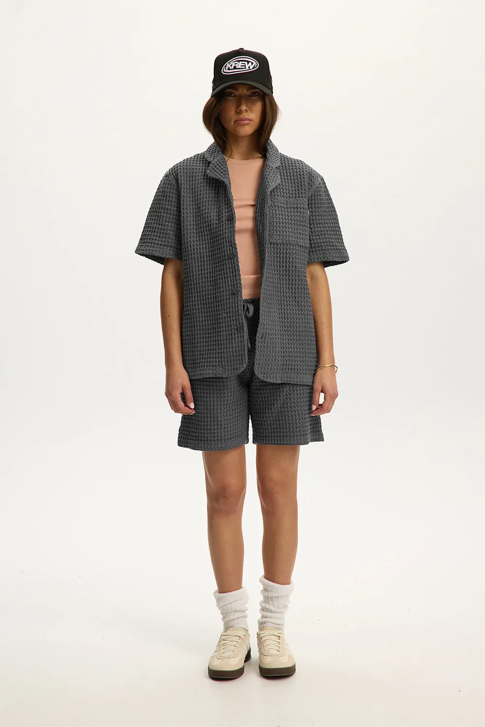 Heavy Waffle Shorts sold by Kuwallatee