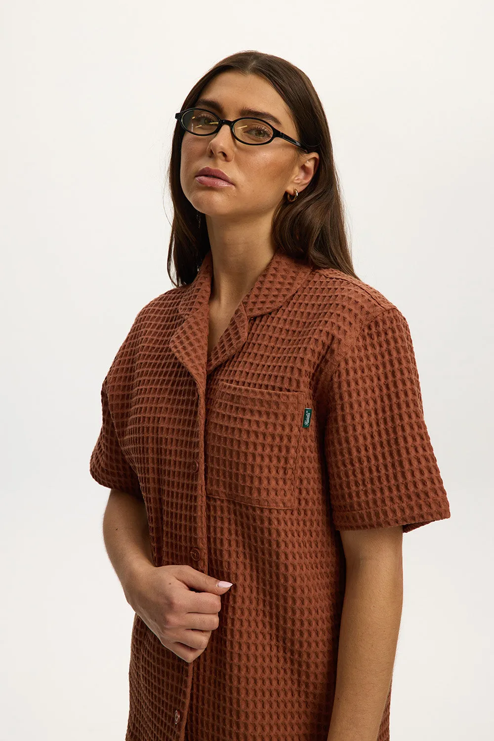 Heavy Waffle Shirt sold by Kuwallatee product image thumbnail 2