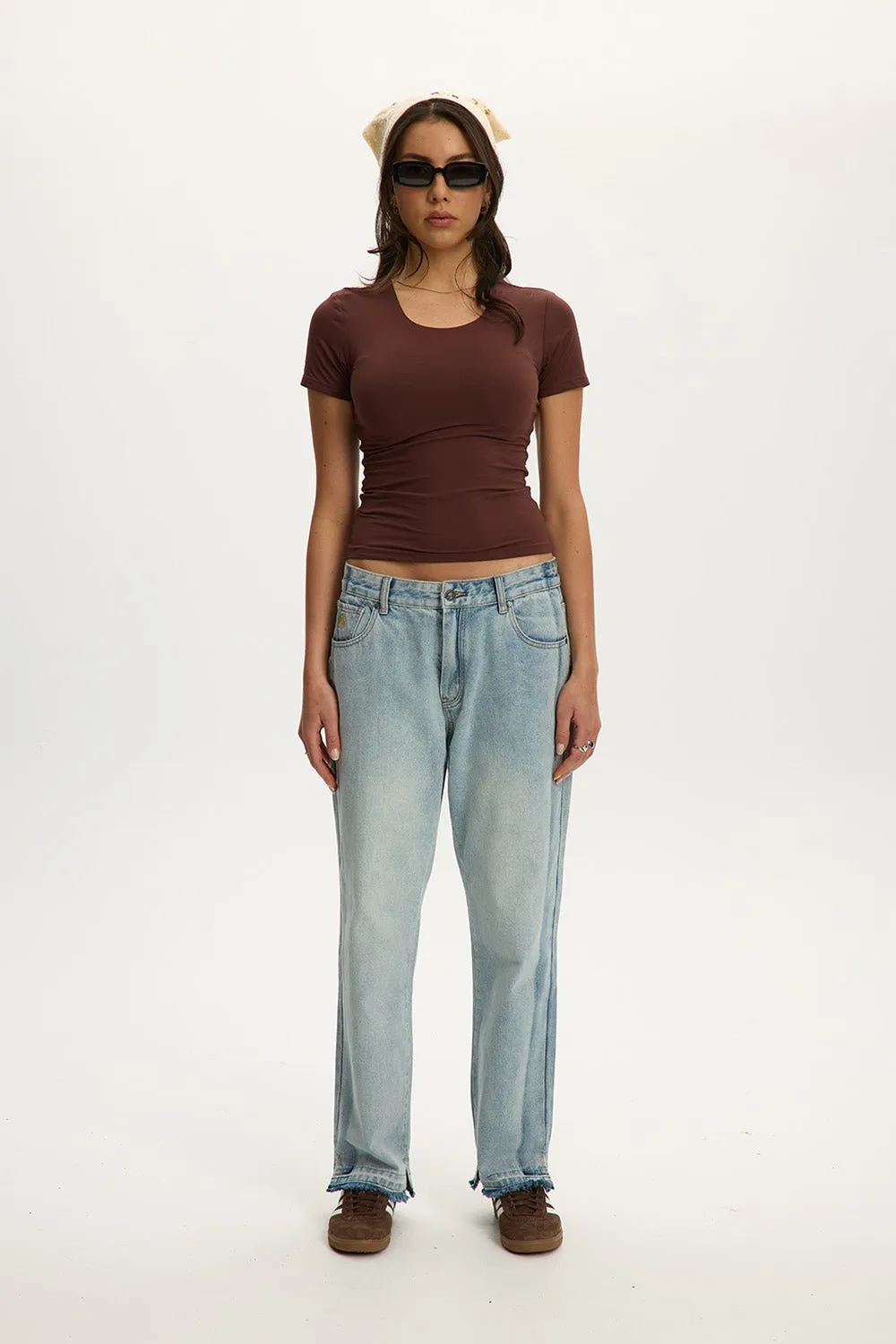 Raw Edge Loose Denim sold by Kuwallatee