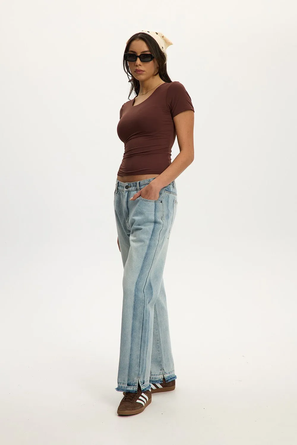 Raw Edge Loose Denim sold by Kuwallatee product image thumbnail 3