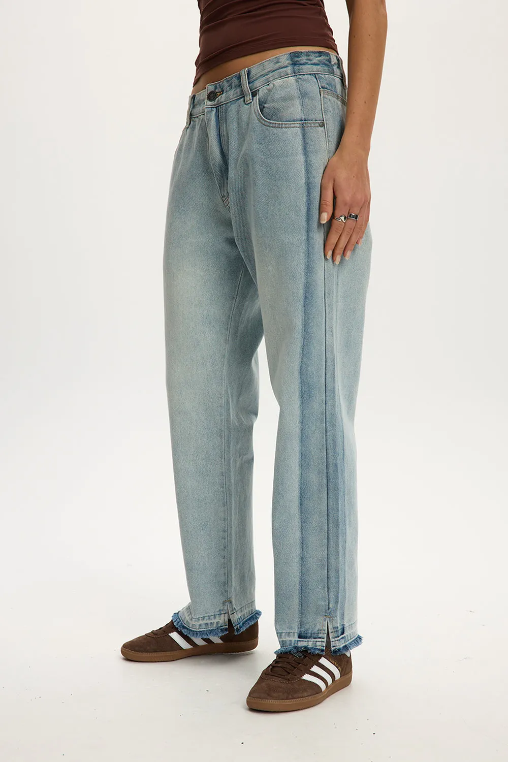Raw Edge Loose Denim sold by Kuwallatee product image thumbnail 2