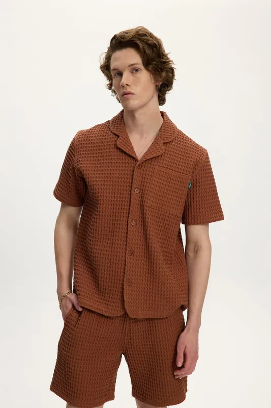 Heavy Waffle Shirt sold by Kuwallatee