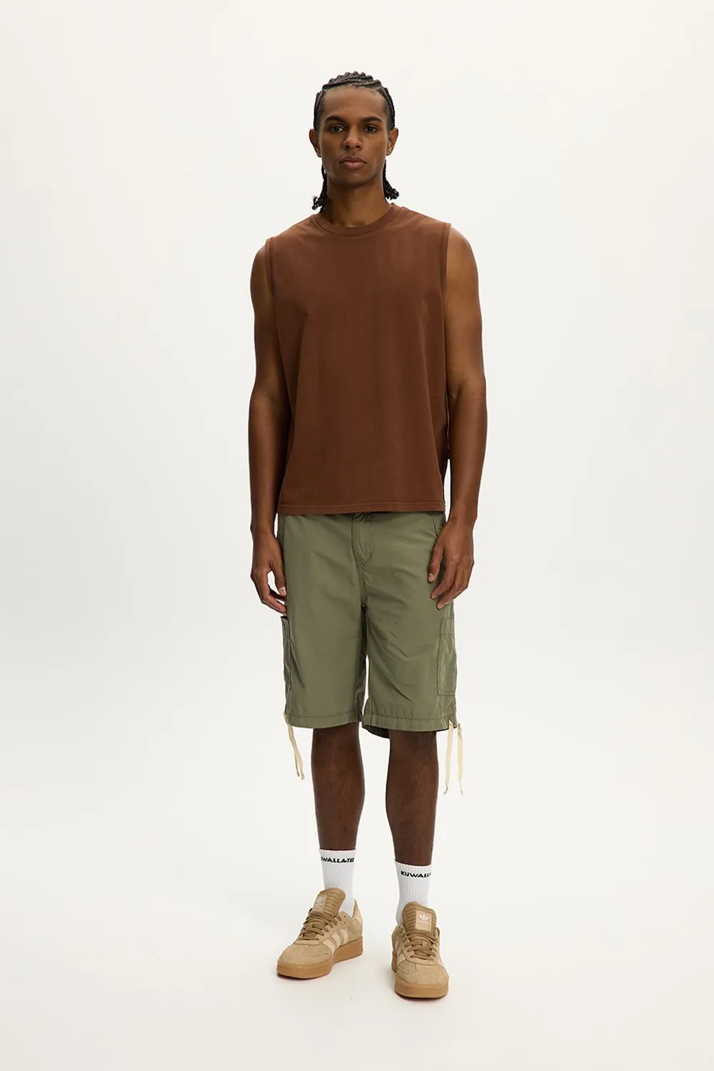Baggy Cargo Shorts sold by Kuwallatee product image thumbnail 3