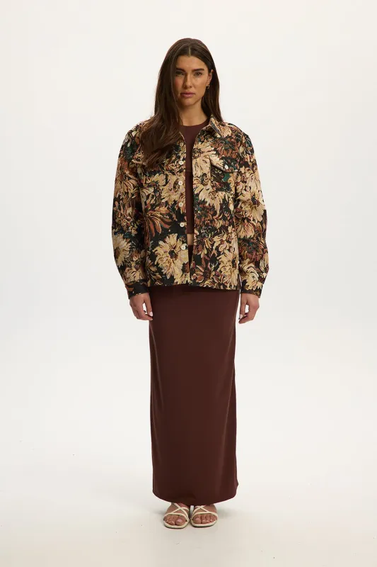 Jacquard Jacket sold by Kuwallatee
