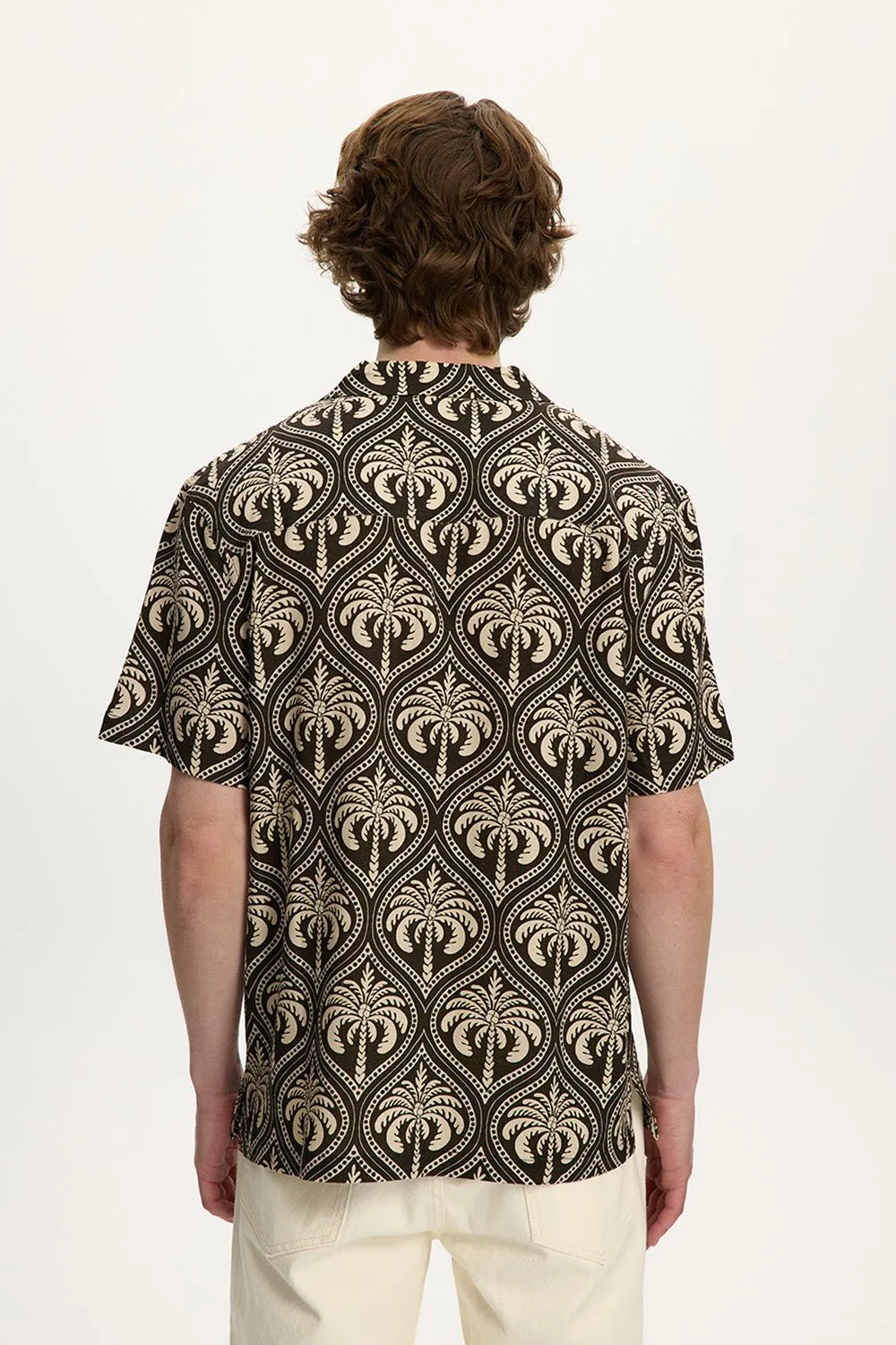 Linen Printed Yacht Shirt 2.0 sold by Kuwallatee product image thumbnail 2