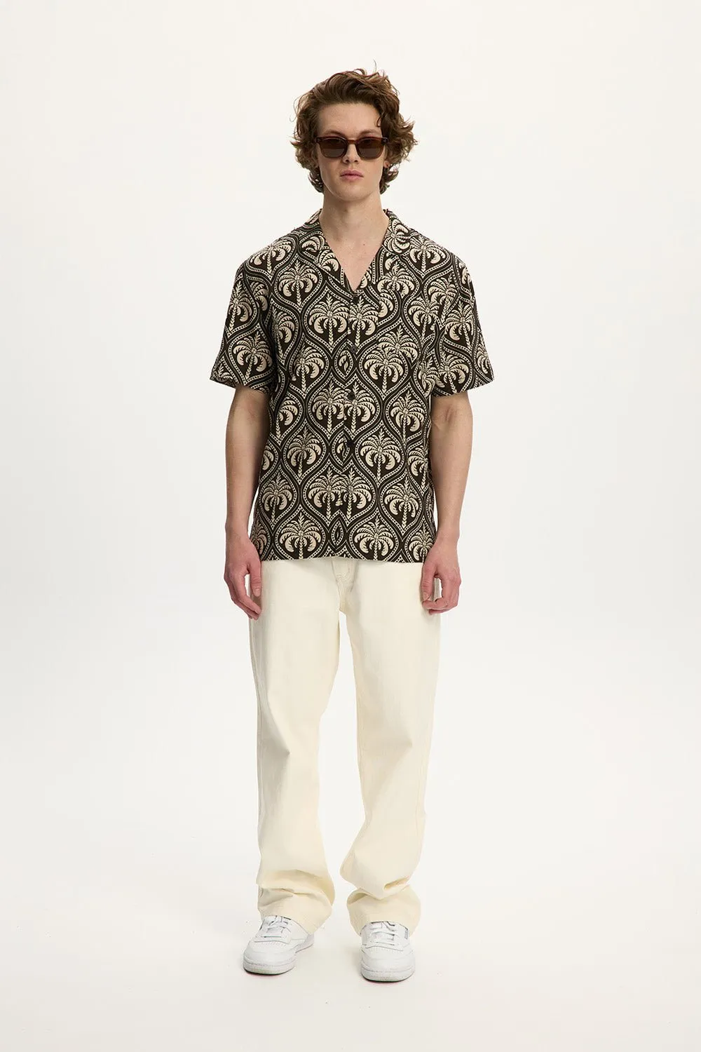 Linen Printed Yacht Shirt 2.0 sold by Kuwallatee product image thumbnail 4