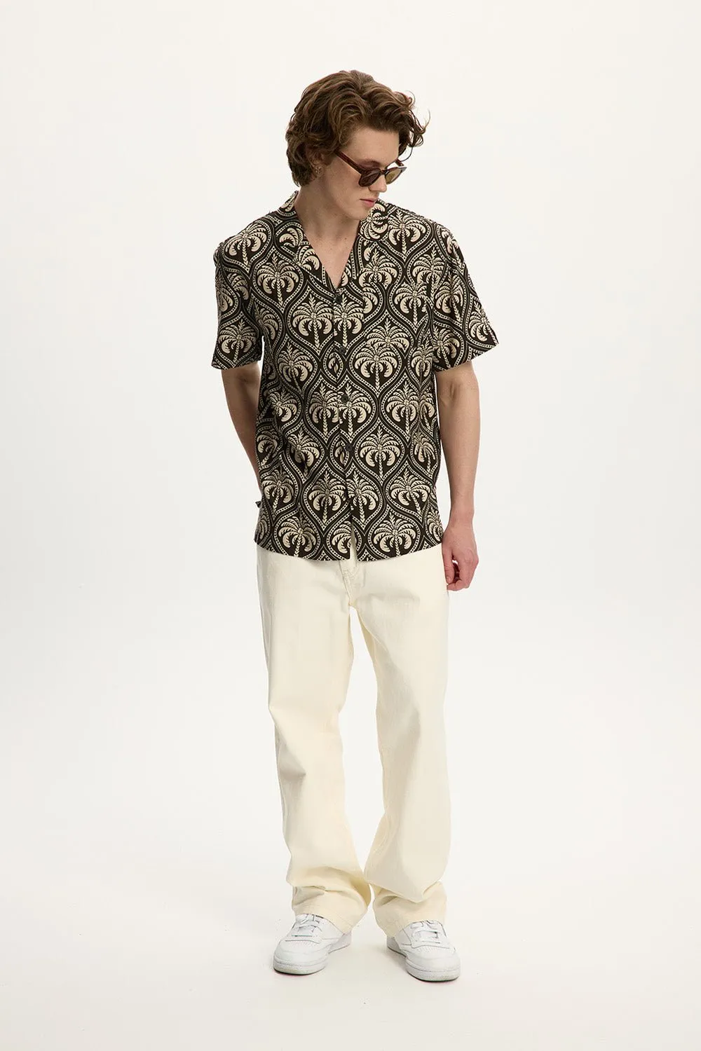Linen Printed Yacht Shirt 2.0 sold by Kuwallatee product image thumbnail 3