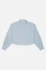 Poplin Cropped Shirt sold by Kuwallatee