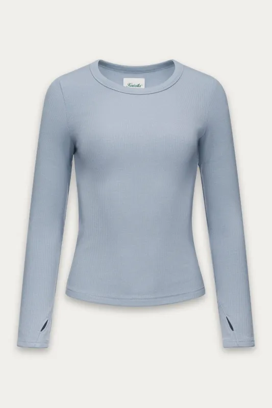 Plush Rib Long Sleeve sold by Kuwallatee