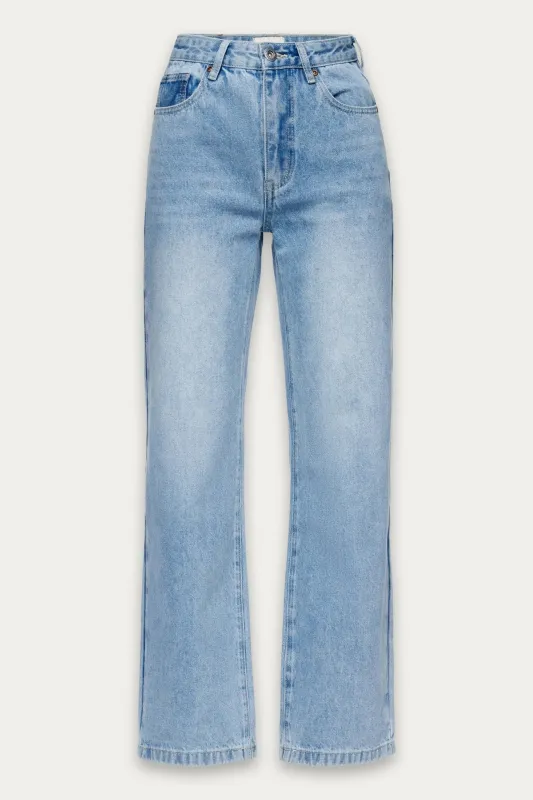 Blair Mid-Rise Classic Jeans sold by Kuwallatee