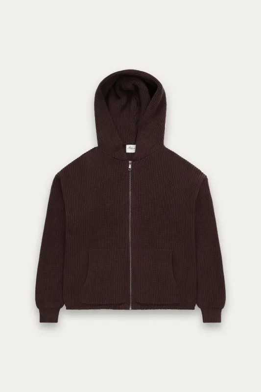 Knitted Zip Hoodie sold by Kuwallatee