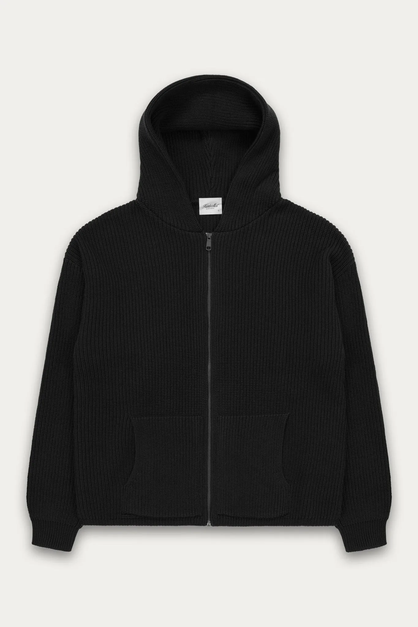 Knitted Zip Hoodie sold by Kuwallatee