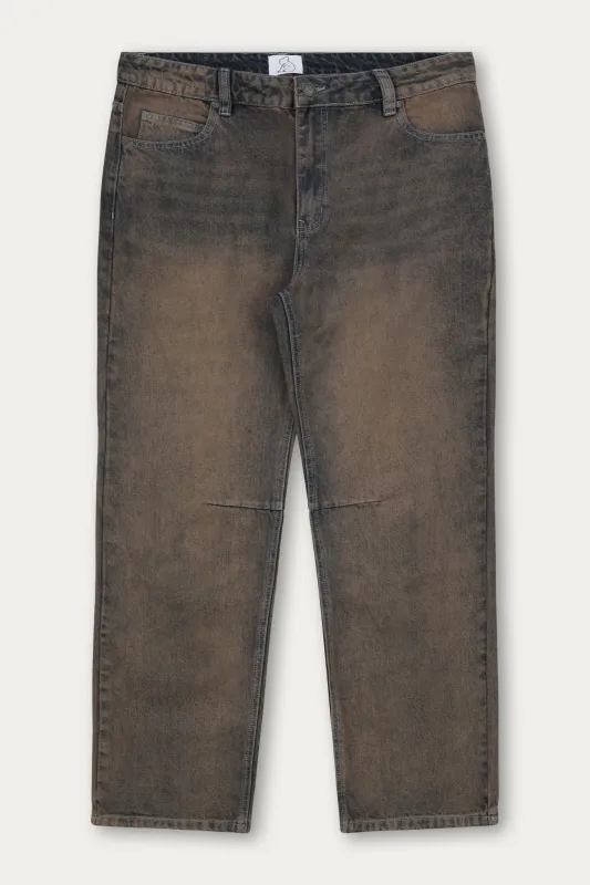 Baggy Darted Denim sold by Kuwallatee