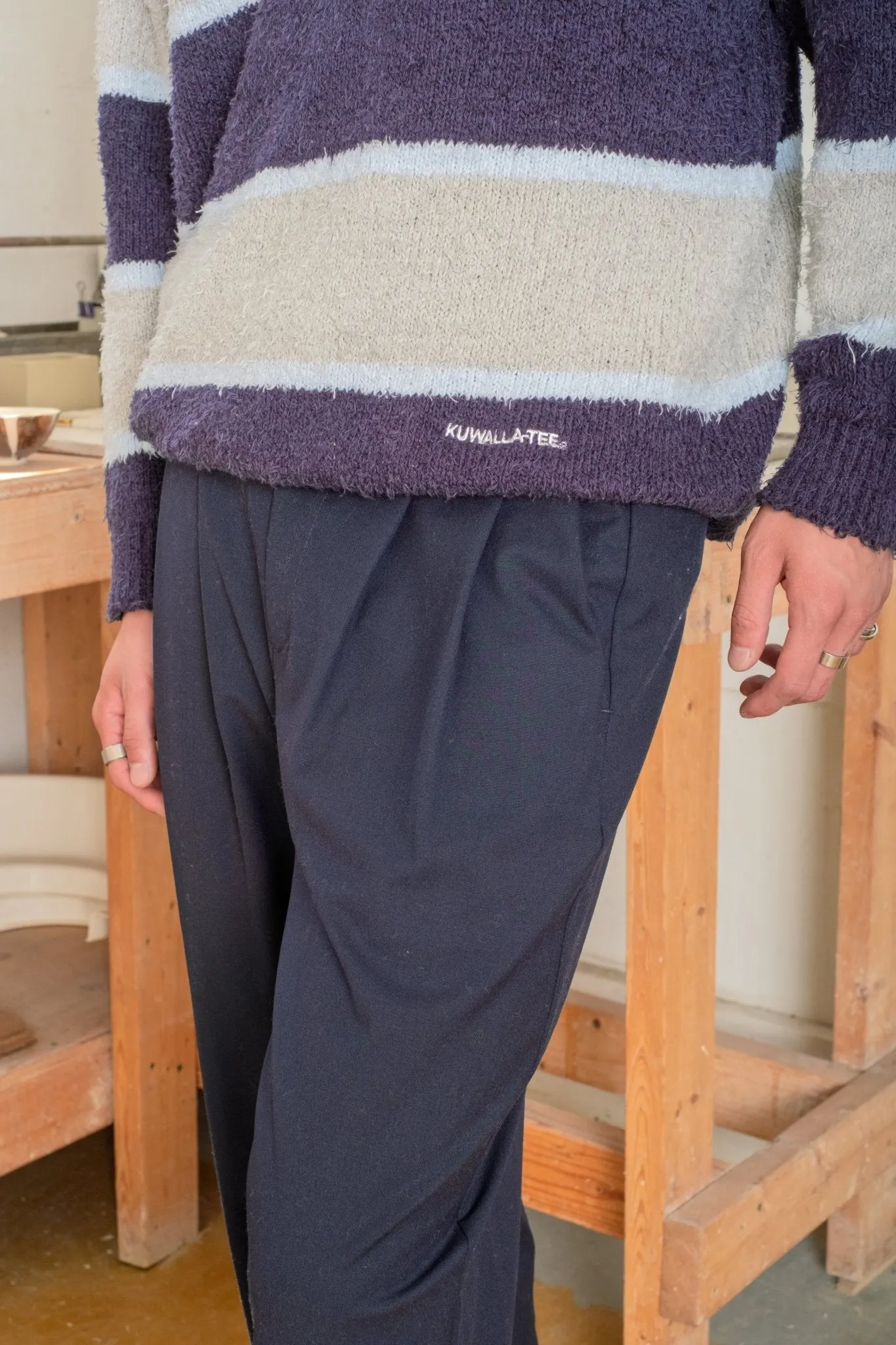 Double Pleat Pant sold by Kuwallatee product image thumbnail 3