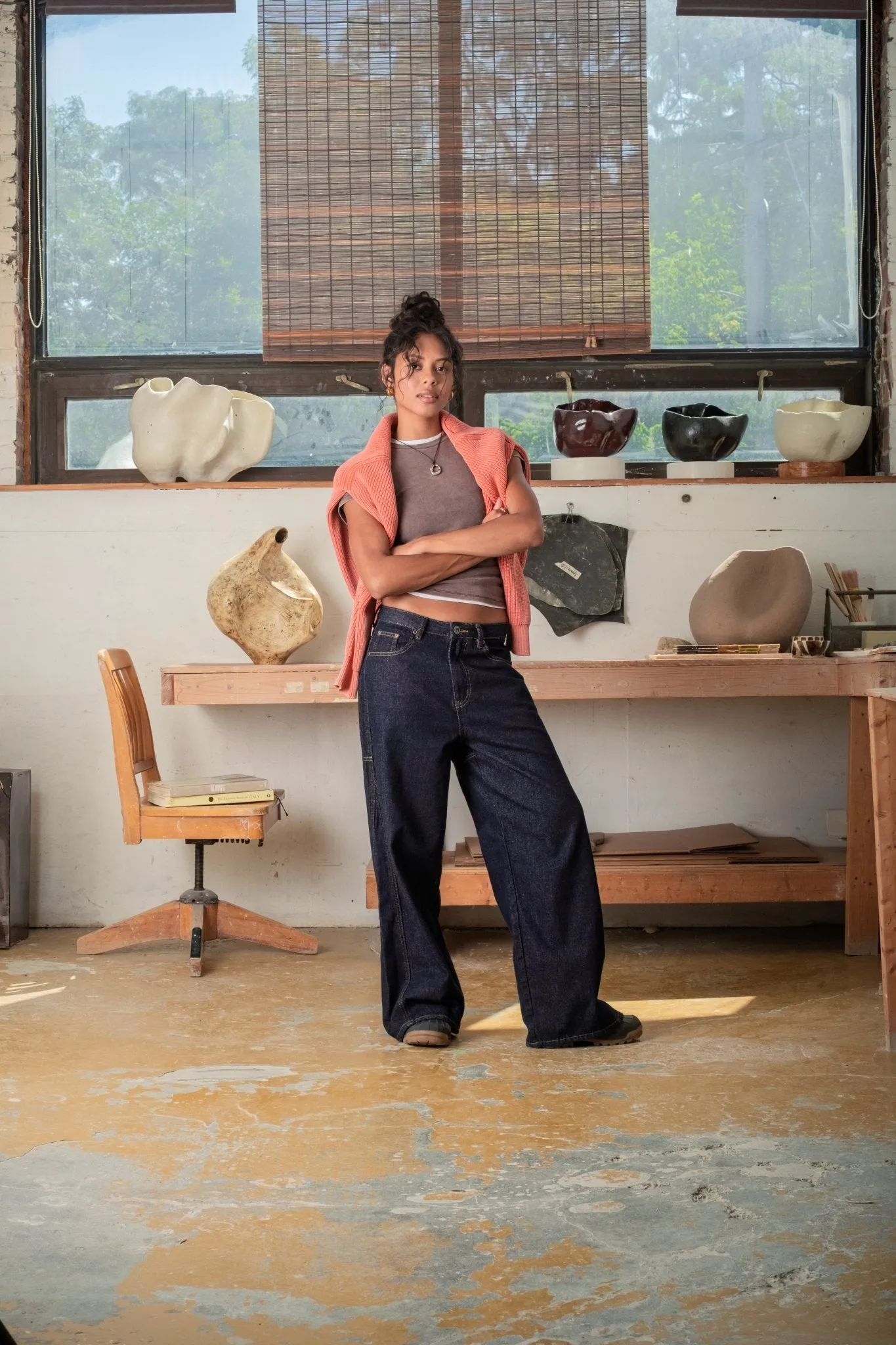 Laney Panel Jeans sold by Kuwallatee product image thumbnail 4