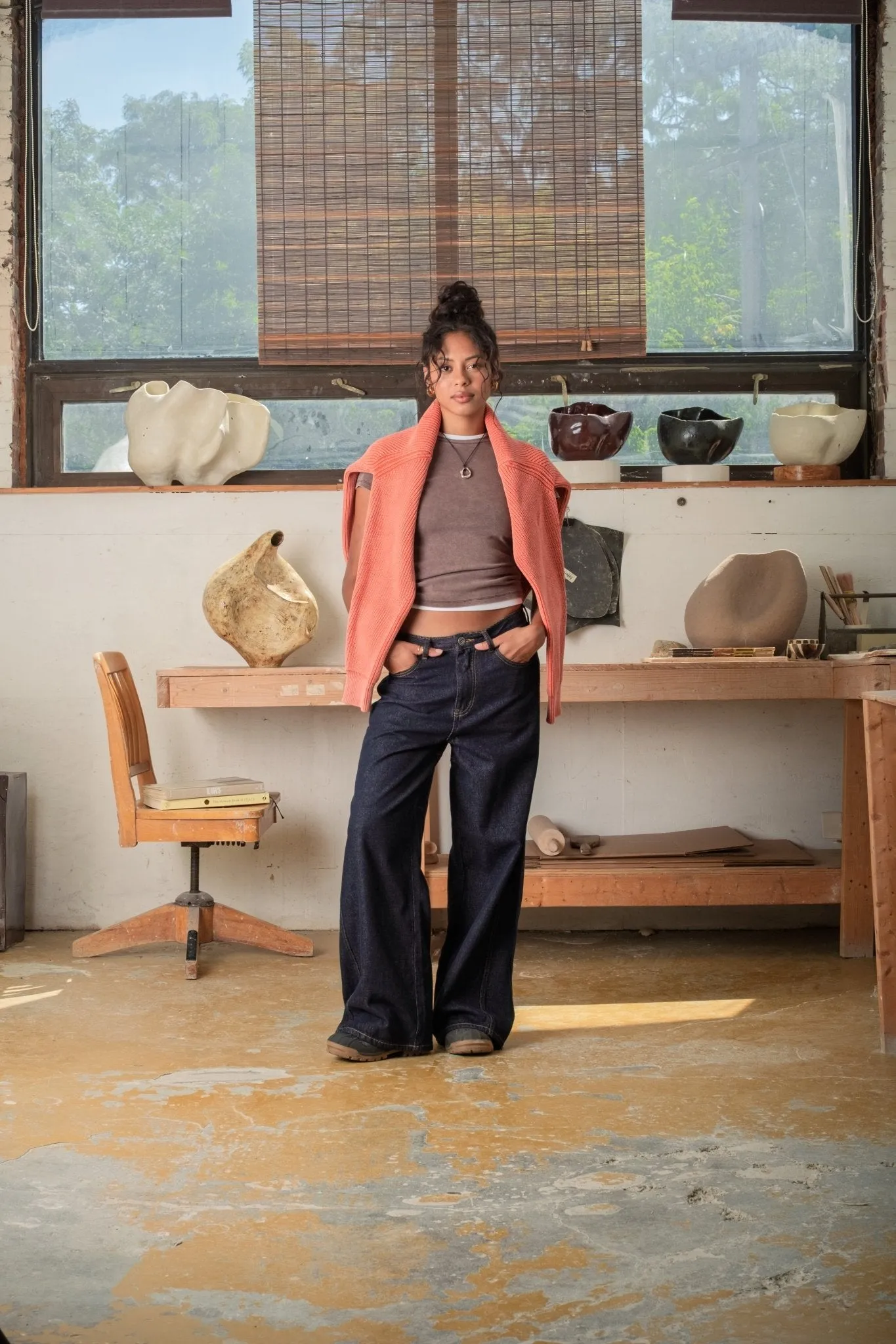 Laney Panel Jeans sold by Kuwallatee product image thumbnail 2