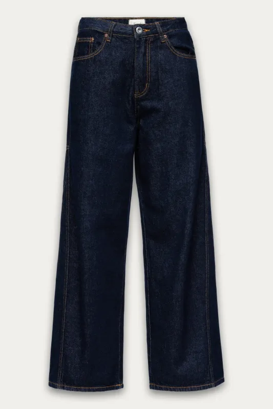 Laney Panel Jeans sold by Kuwallatee