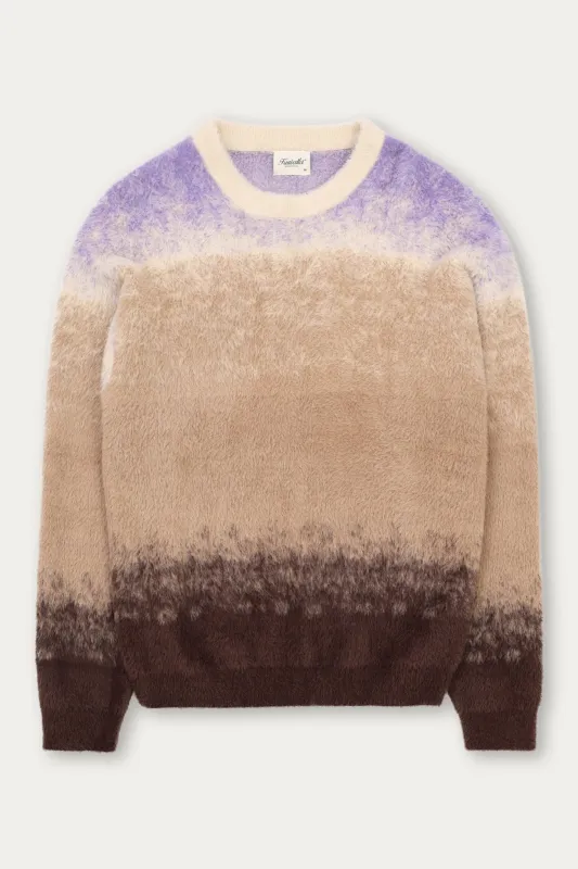 Gradient Knit Crew sold by Kuwallatee