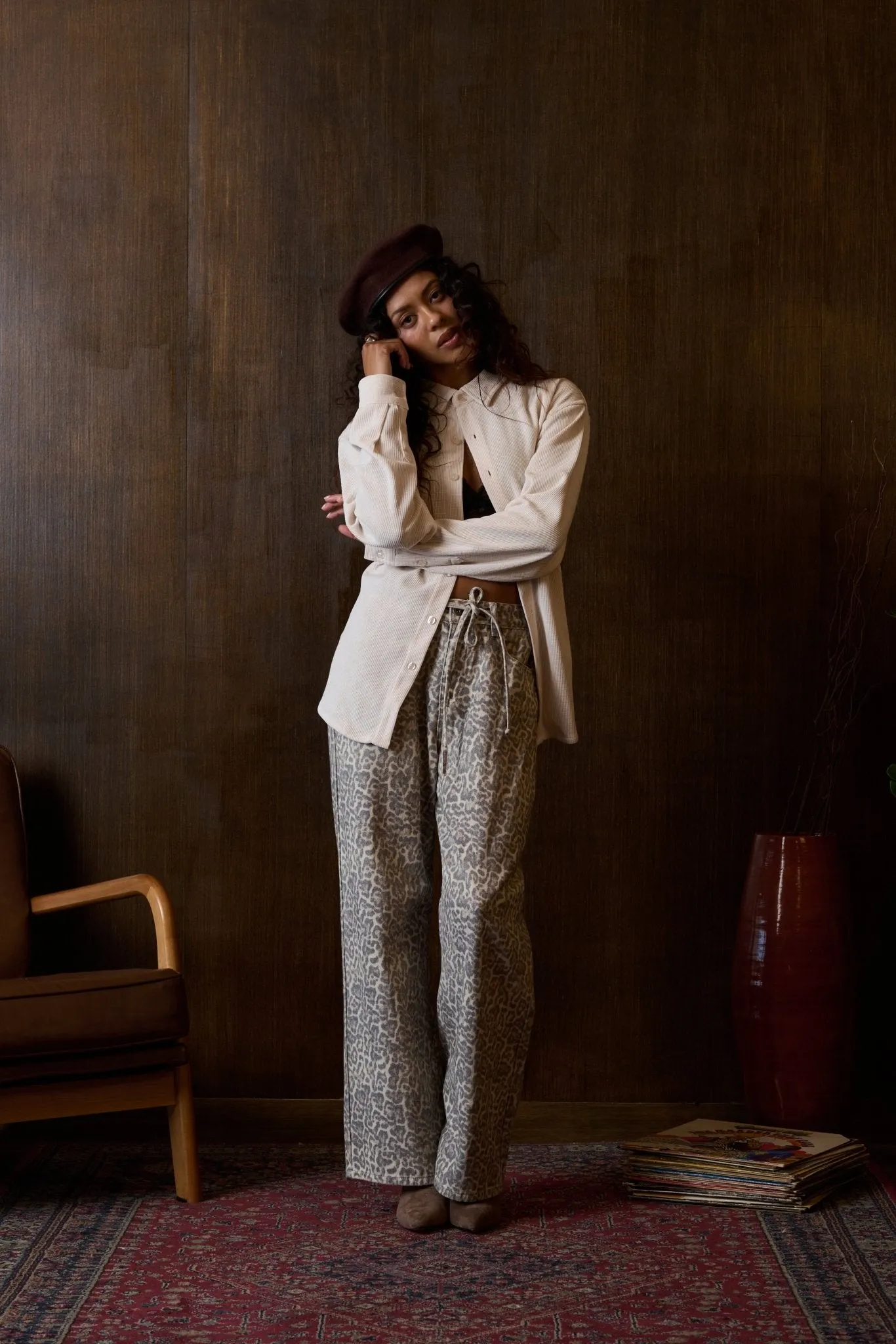 Shelly Leopard Wideleg sold by Kuwallatee product image thumbnail 3