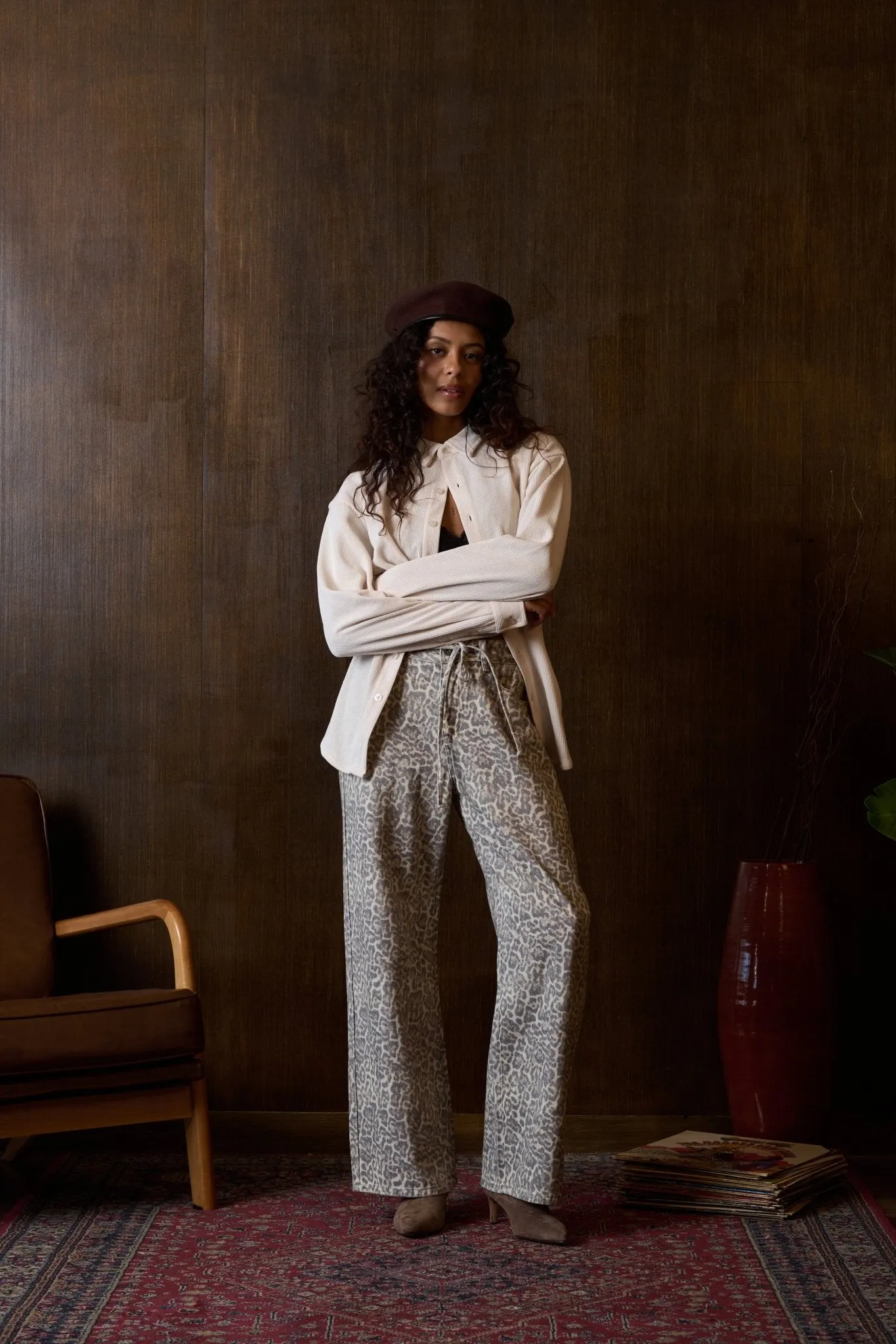 Shelly Leopard Wideleg sold by Kuwallatee product image thumbnail 2