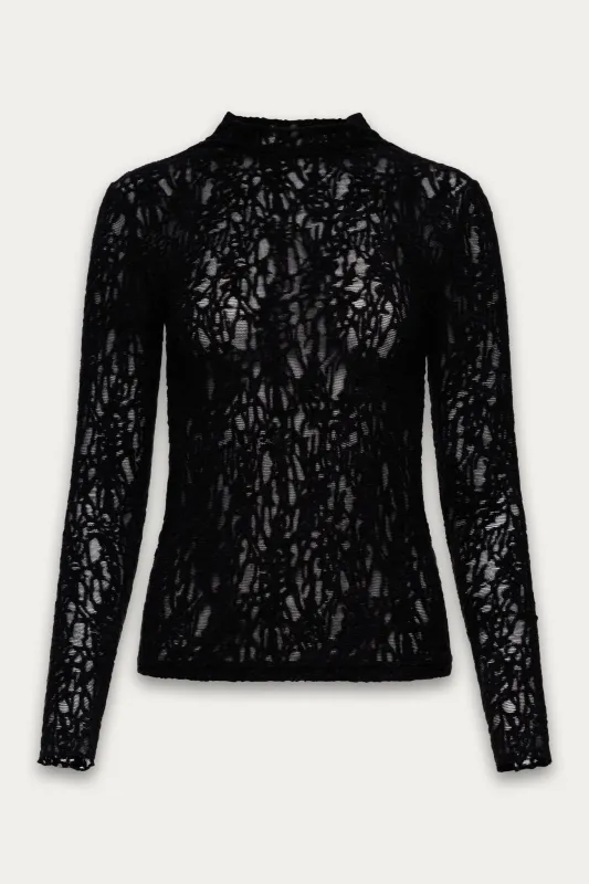 Reiko Lace Top sold by Kuwallatee