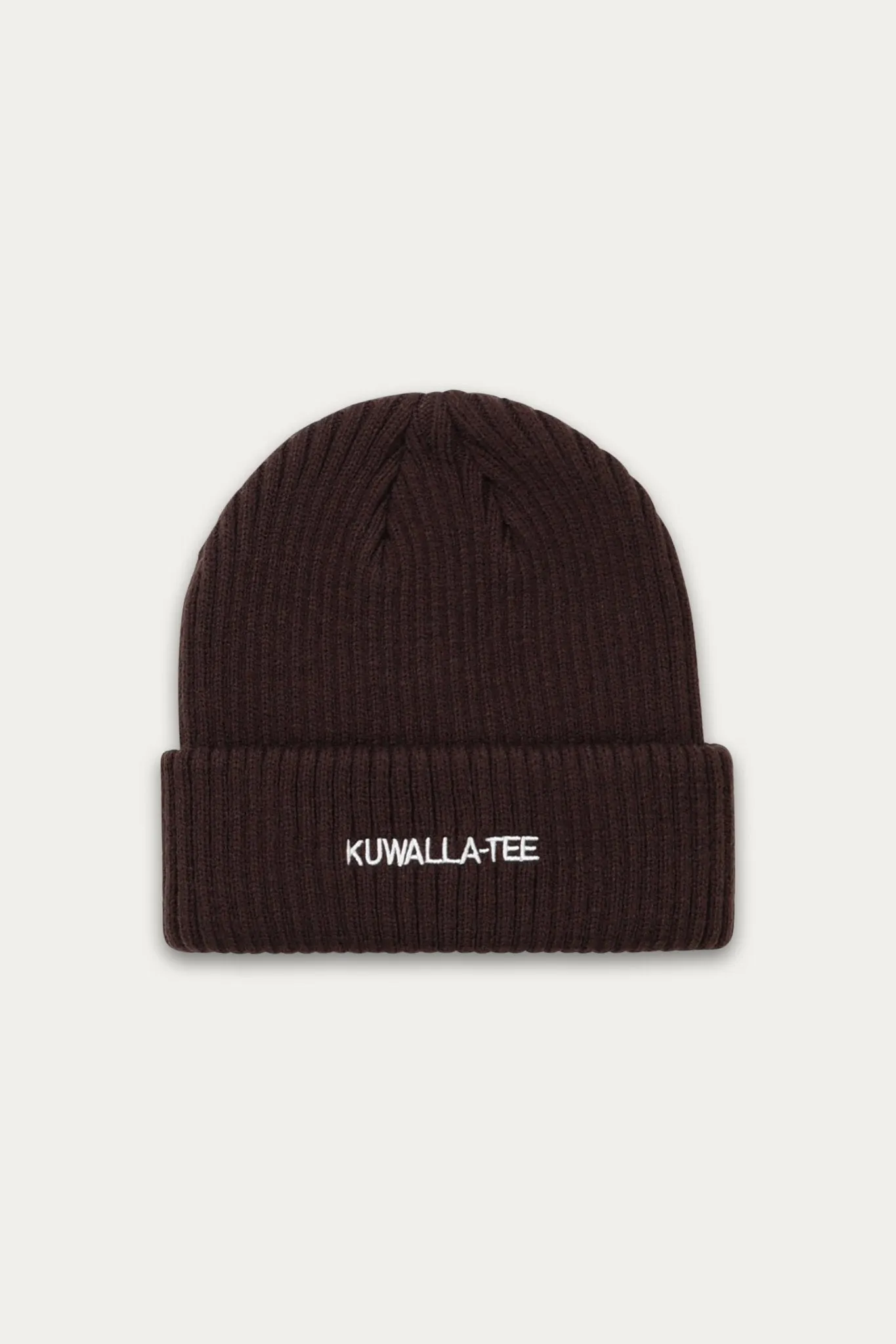 Wide Rib Essential Beanie sold by Kuwallatee