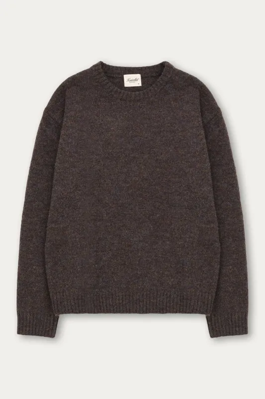 Heathered Knit Crew sold by Kuwallatee