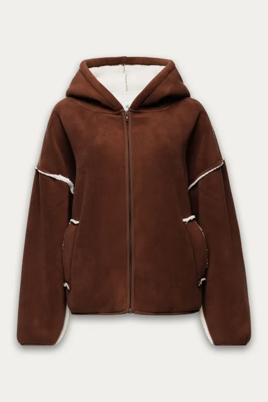 Evelyn Polar Zipup sold by Kuwallatee