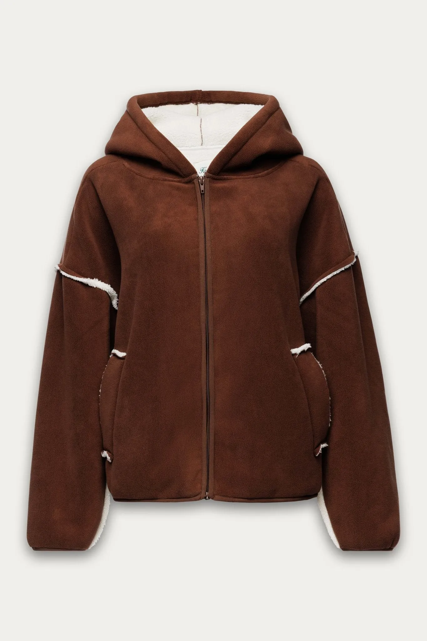 Evelyn Polar Zipup sold by Kuwallatee