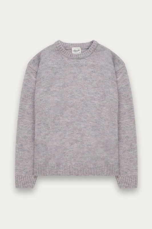 Heathered Knit Crew sold by Kuwallatee