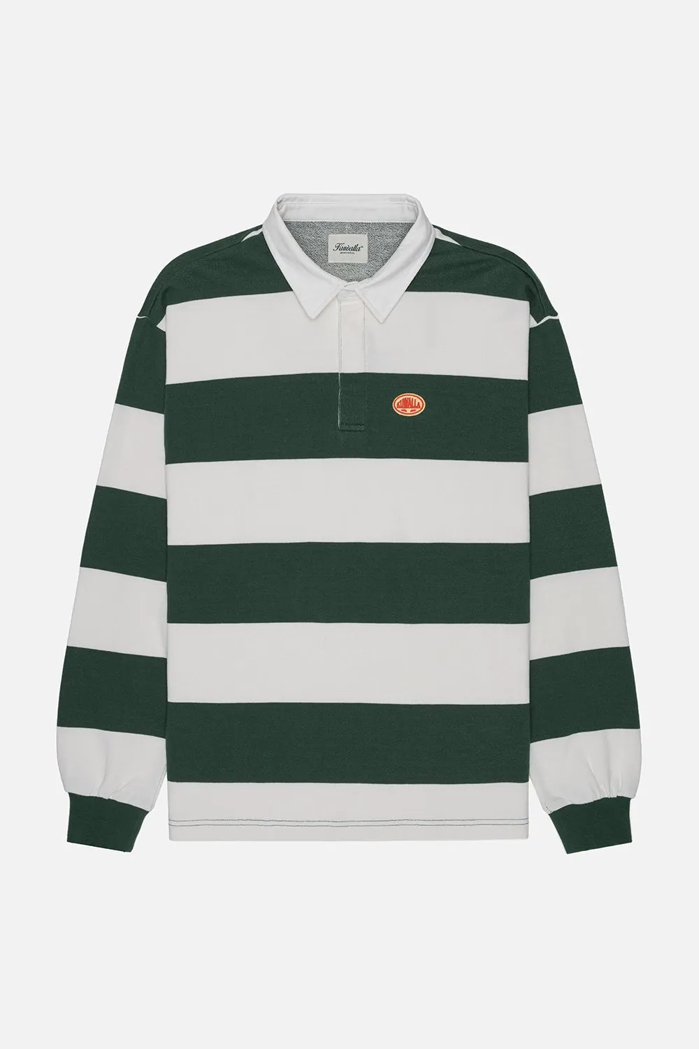 Stripe Rugby Sweatshirt sold by Kuwallatee