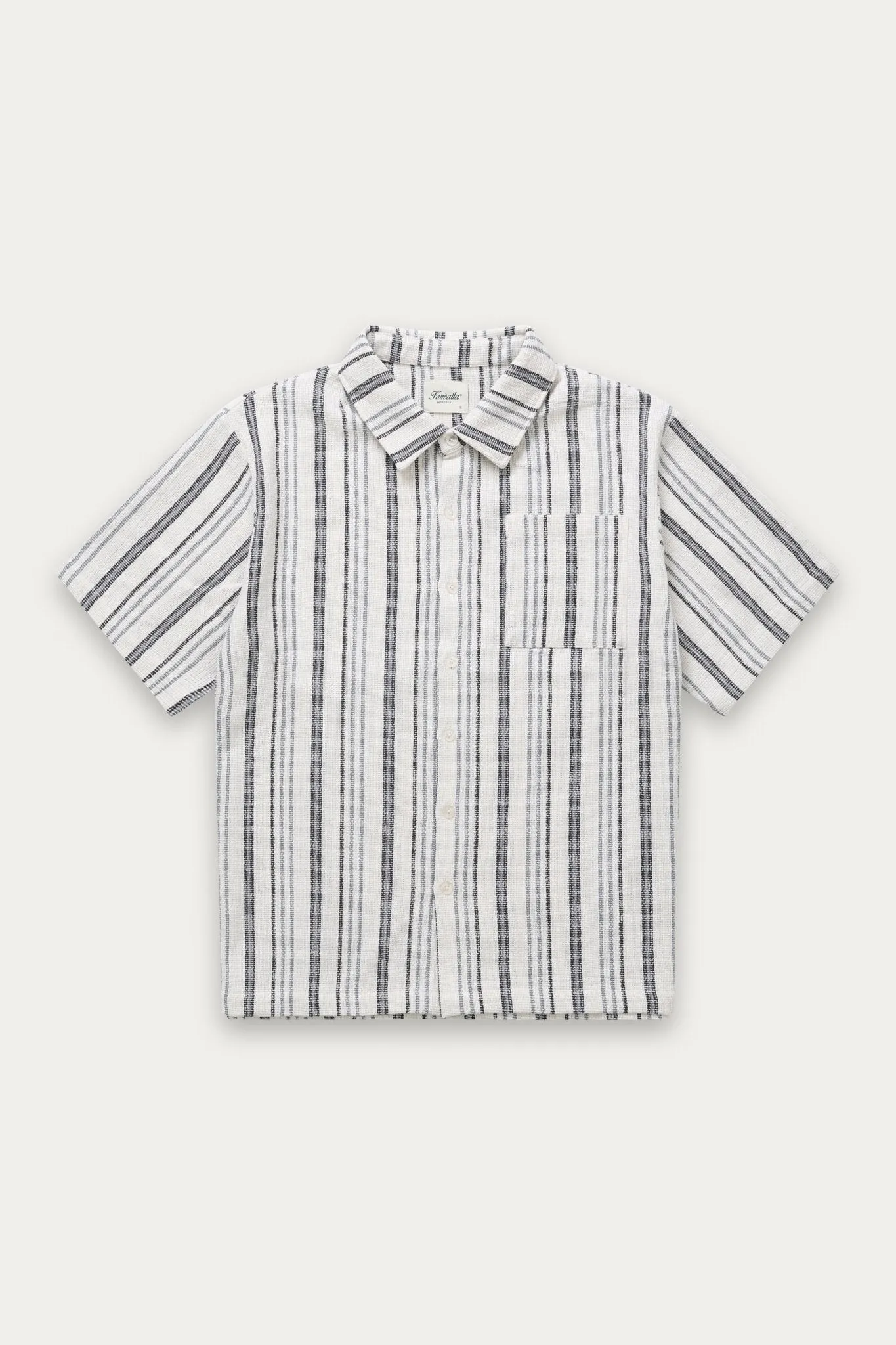 Textured Stripe Shirt sold by Kuwallatee
