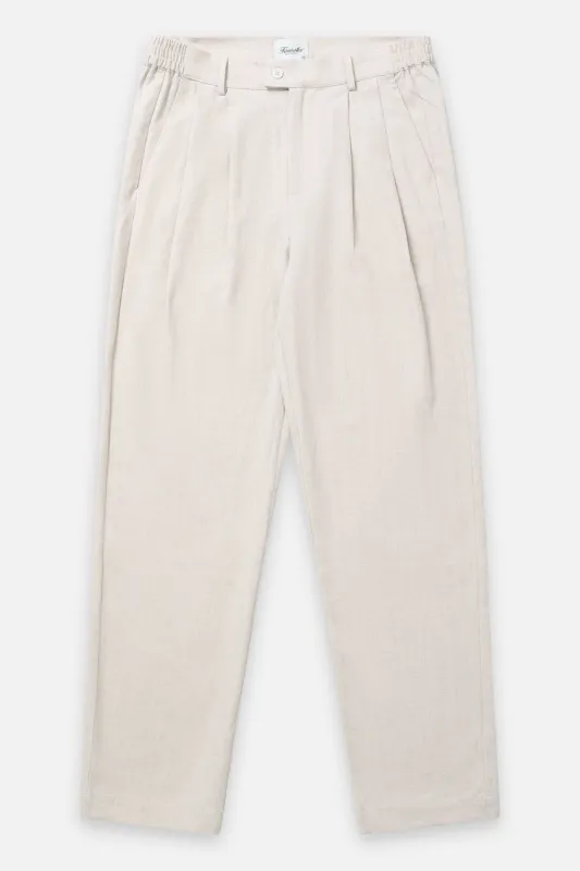 Linen Double Pleated made by Kuwallatee