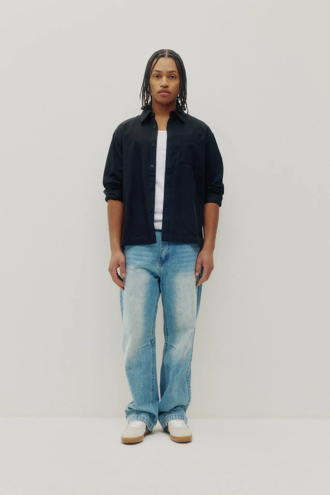 Ls Linen Shirt sold by Kuwallatee product image thumbnail 4