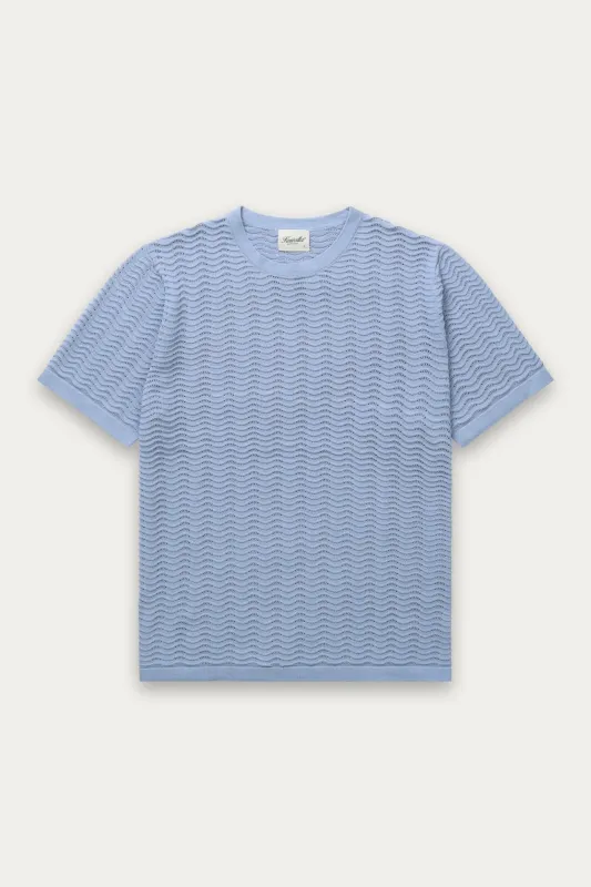 Wave Knit Tee made by Kuwallatee