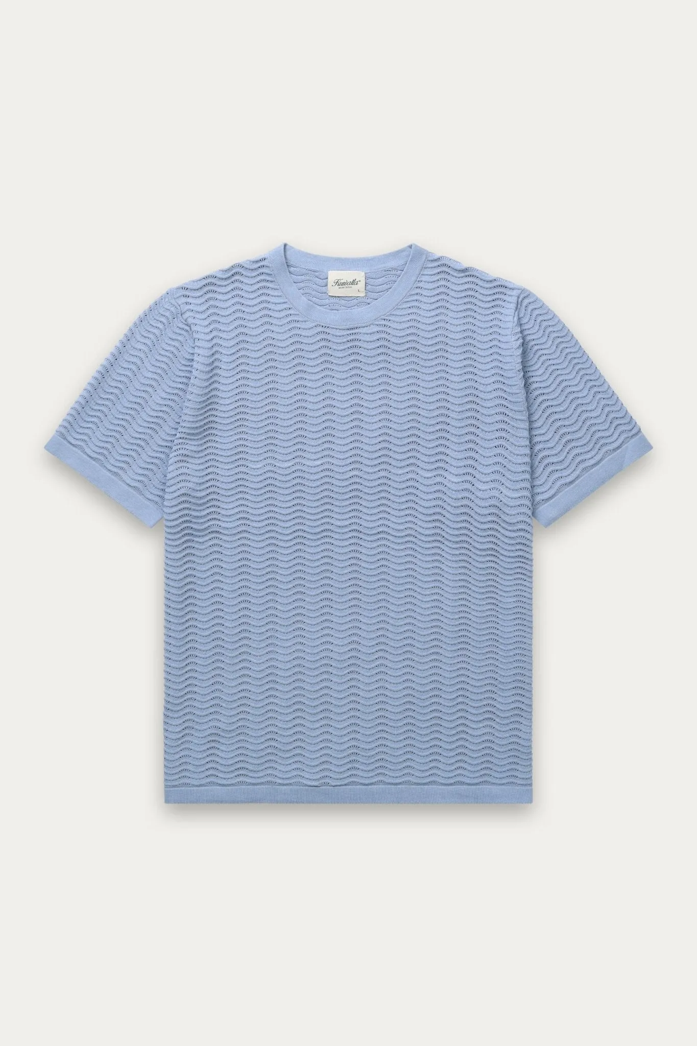Wave Knit Tee sold by Kuwallatee