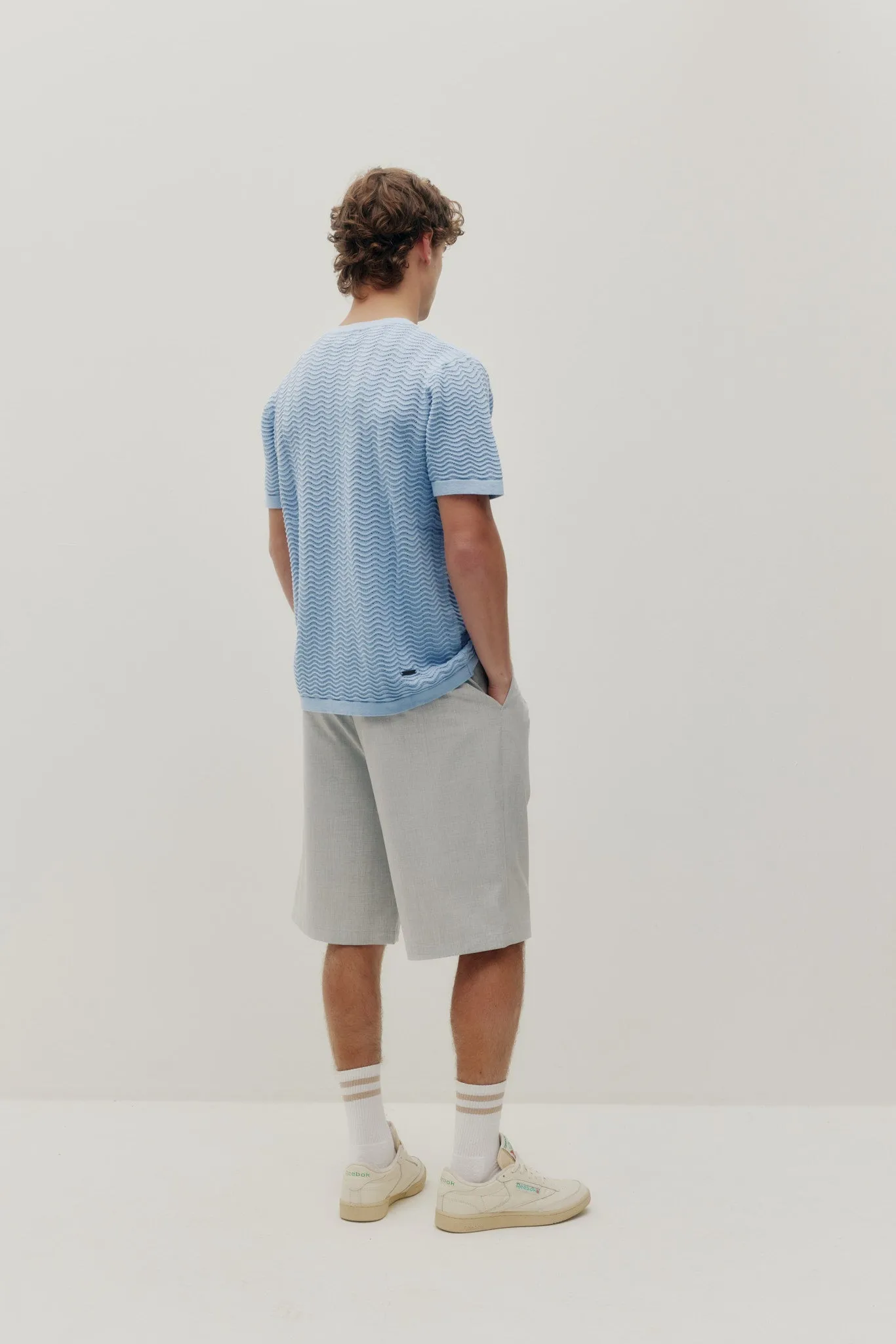 Wave Knit Tee sold by Kuwallatee product image thumbnail 3