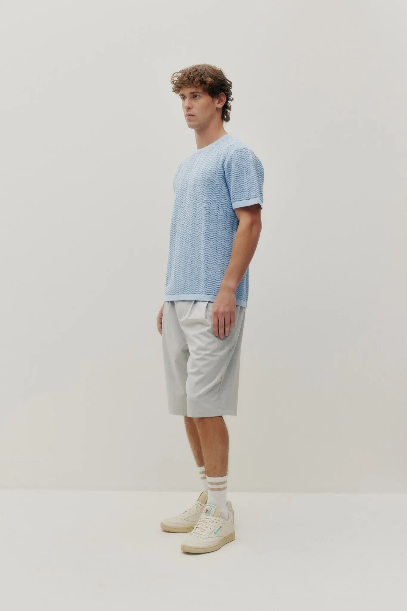 Wave Knit Tee sold by Kuwallatee product image thumbnail 4