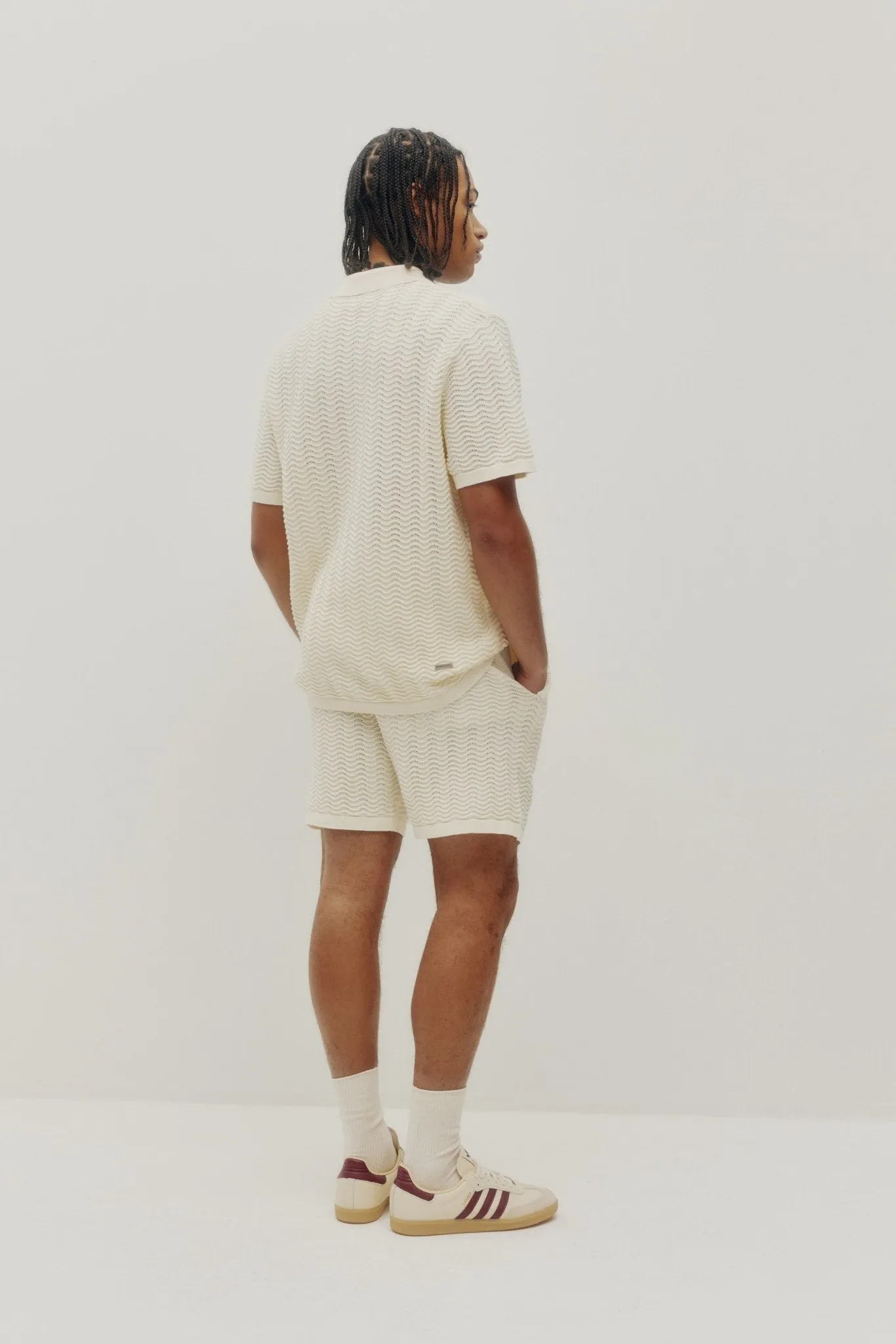 Wave Knit Polo sold by Kuwallatee product image thumbnail 3