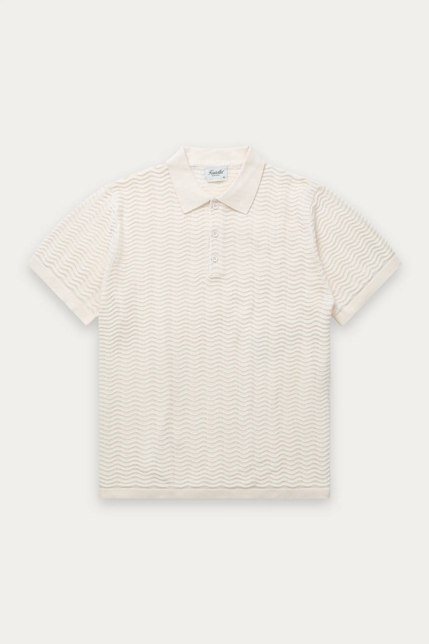 Wave Knit Polo sold by Kuwallatee