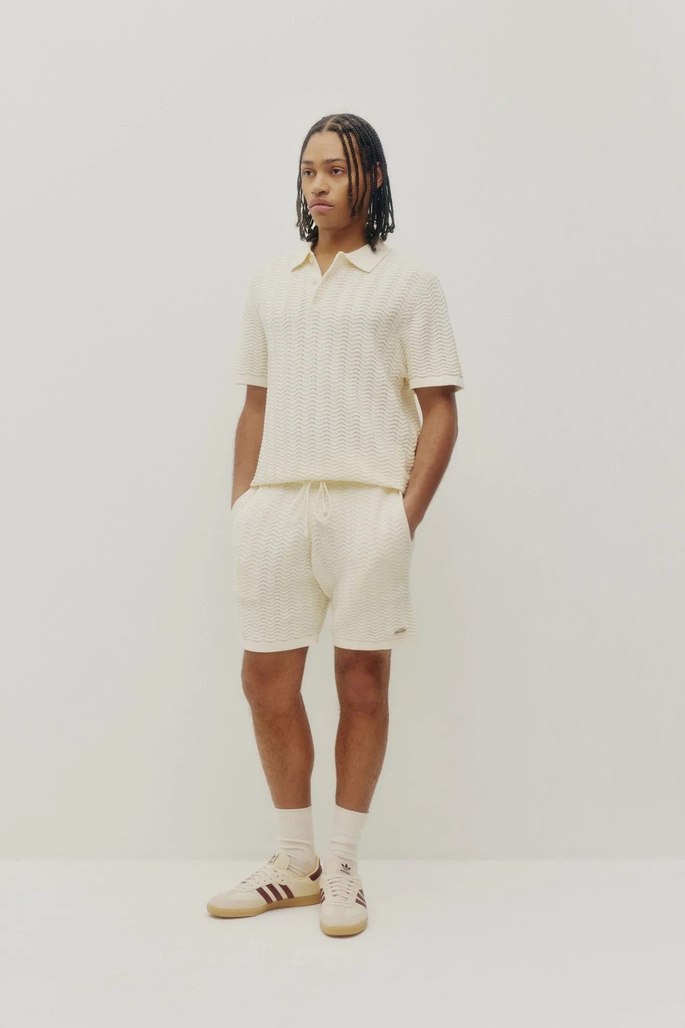 Wave Knit Polo sold by Kuwallatee product image thumbnail 4