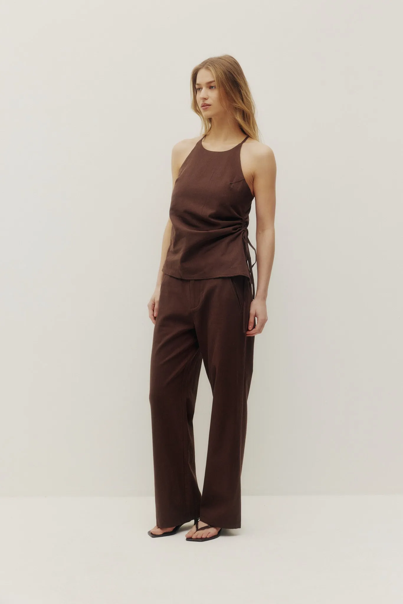 Terri Linen Halter sold by Kuwallatee product image thumbnail 5