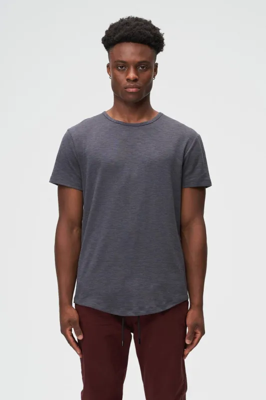 Slub Hi-Lo Tee sold by Kuwallatee